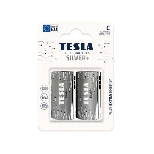 TESLA - baterie C SILVER +, 2buc, LR14 13140221