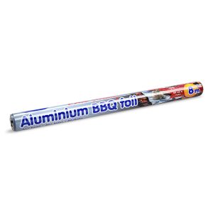 Folie de aluminiu pentru gratar 44 cm x 8 m, 16 µm