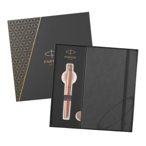 Caietul GP PARKER Jotter XL Pink Gold PGT+gri