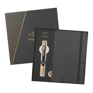 GP PARKER IM Premium Black GT + notebook gri