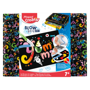 Set creativ de suflare MAPED Blowpen Art - Magic