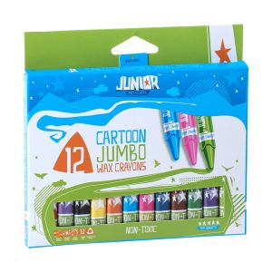 Tampoane de ceară JUNIOR Jumbo triunghiular set de 12 buc