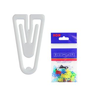 Agrafe plastic pentru frunze 621, formă V, 21 mm (10 buc)