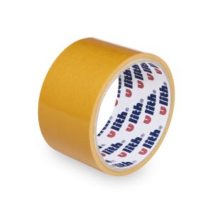 Bandă adezivă cu două fețe cu material textil 50 mm x 5 m