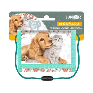 Portofel textil pentru copii - Seria 6 - Best Friends