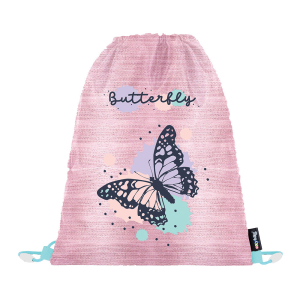 Geanta de pantofi cu imprimeu - OXY Go Butterfly