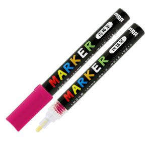 Marker acrilic M&G 2 mm acrilic, Rose Red S214