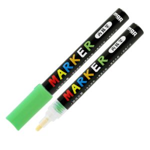 Marker acrilic M&G 2 mm, verde neon S050