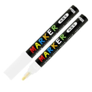 Marker acrilic M&G 2 mm acrilic, alb S100