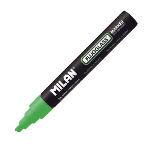 Marker MILAN FLUOGLASS 2-4 mm, verde