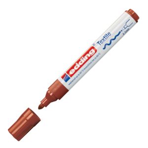 Marker pentru textile Edding 4500 maro