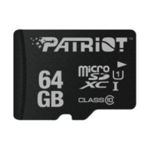 Patriot/micro SDXC/64GB/UHS-I U1 / Clasa 10 PSF64GMDC10