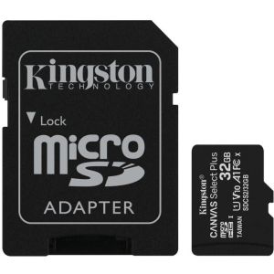 Adaptor Kingston Canvas Select Plus A1/micro SDHC/32GB/UHS-I U1/Clasa 10/+ SDCS2/32GB