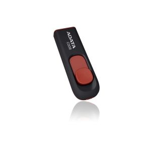 64 GB USB ADATA C008 negru/roșu (imprimare) AC008-64G-RKD