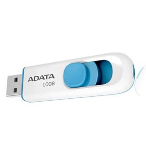 ADATA C008/16GB/USB 2.0/USB-A/Albastru AC008-16G-RWE