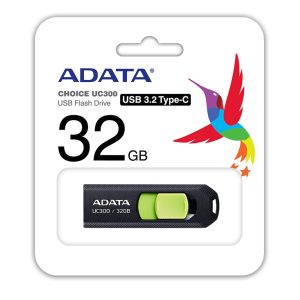 ADATA UC300/32GB/USB 3.2/USB-C/Negru ACHO-UC300-32G-RBK/GN