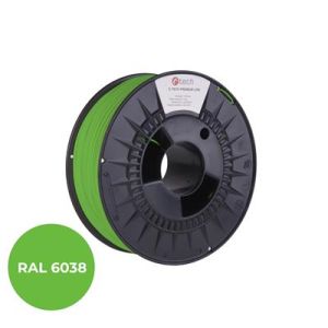 Snur de imprimare (filament) C-TECH PREMIUM LINE, ABS, verde luminiscent, RAL6038, 1,75 mm, 1 kg 3DF-P-ABS1.75-6038