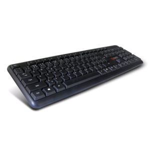 C-TECH KB-102/PS/2/ Aspect CZ-SK/Negru KB-102-BL