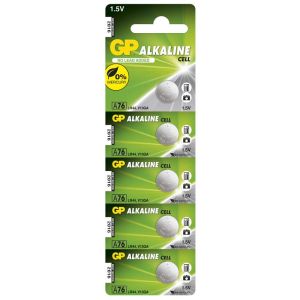 Baterie alcalina GP LR44 (A76) - 5 buc 1041007615