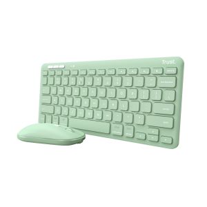 ÎNCREDEȚI LYRA WL KEYBOARD & MOUSE US (mouse+tastă) verde 24942