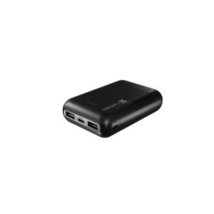 Powerbank NATEC TREVI COMPACT 10000 mAh 2X USB-A + 1X USB-C, negru NPB-1941