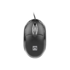 Mouse optic Natec VIREO 2/1000 DPI/Office/Optic/1000 DPI/USB cu fir/Negru NMY-1983