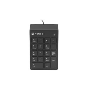 Tastatură numerică Natec GOBY 2/USB cu fir/Negru NKL-2022