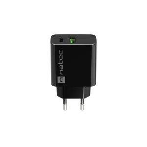 Incarcator universal Natec RIBERA 20W 1X USB-A + 1X USB-C, negru NUC-2062