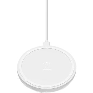 Incarcator wireless BELKIN 10W cu sursa de alimentare si cablu, alb WIA001vfWH