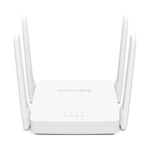 Router Mercusys AC10 AC1200, 2xLAN, 1xWAN, 4x antenă fixă AC10