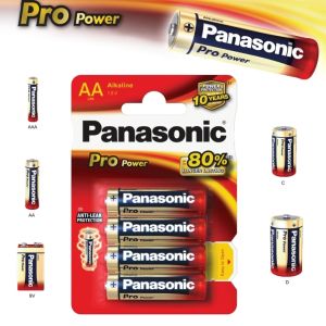 Baterie alcalina AA Panasonic Pro Power LR6 4 buc 09718