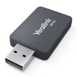 Dongle Wi-Fi USB Yealink WF50 pentru SIP-T42U/T43U/T46U/T48U/T52S/T54S/T53 WF50