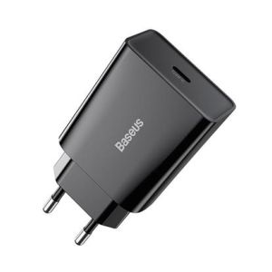 Baseus CCFS-SN01 Speed ??Mini încărcător USB-C 20W Negru 6953156201699