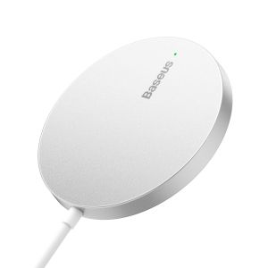 Încărcător de rețea wireless Baseus Simple Mini3 15W USB-C alb 6932172618650