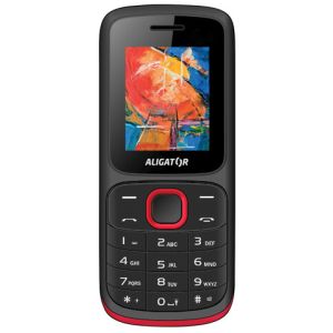 ALIGATOR D210 Dual sim negru-rosu AD210BR