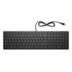 Tastatură HP Pavilion 300/USB cu fir/Aspect CZ/Negru 4CE96AA#AKB