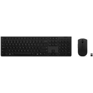 Combo tastatură și mouse reîncărcabilă fără fir Lenovo Professional slovacă/cehă 4X31K03939