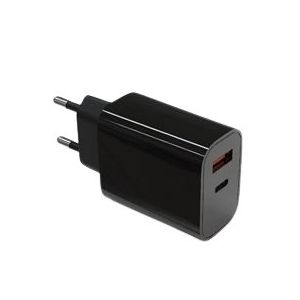 Încărcător negru TB Touch USB-C + USB-A AZTBXUL2USB3ACB