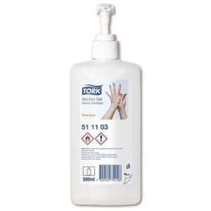 Gel dezinfectant pentru mâini Tork cu pompă 500 ml