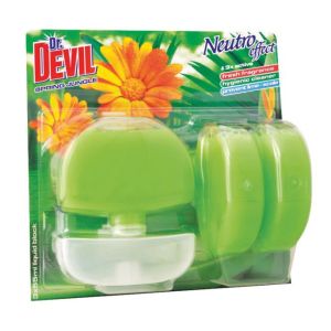 dr. Gel de toaletă suspendat Devil 3 x 55 ml - Spring Jungle