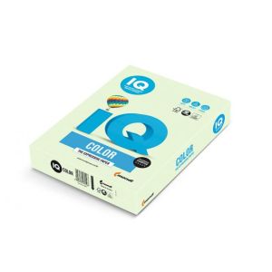 Hârtie colorată IQ culoare verde pastel GN27, A4, 80g