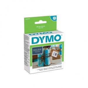 Etichete autoadezive Dymo LW 25x25mm multifunctional alb