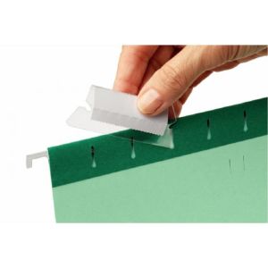 Index din plastic pentru ambalaje suspendate Esselte Classic transparent