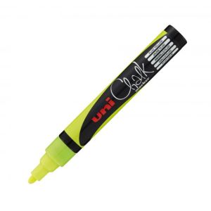 Marker cu cretă PWE-5M galben fluor