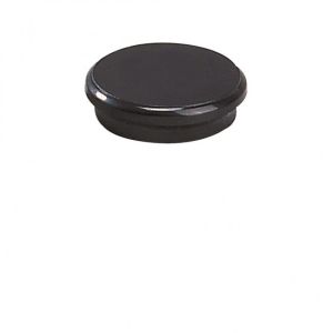 Magnet 24 mm negru 10 buc