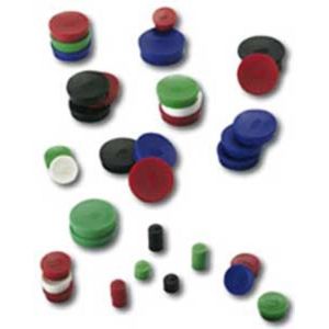 Magnet 20 mm negru 10 buc