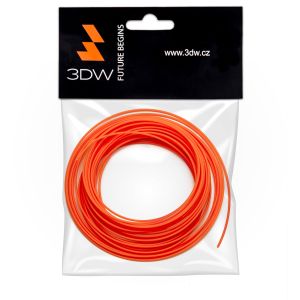 3DW - filament ABS 1.75mm portocaliu, 10m, imprimare 220-250°C D11603