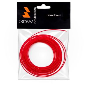 3DW - filament ABS 1.75mm roșu, 10m, imprimare 220-250°C D11604