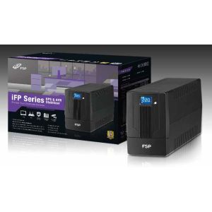 UPS FSP iFP 800, 800 VA / 480 W, LCD, interactiv în linie PPF4802000