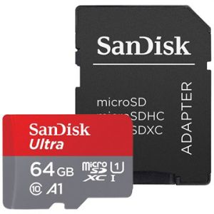 Adaptor SanDisk Ultra/micro SDXC/64GB/UHS-I U1 / Clasa 10/+ SDSQUAB-064G-GN6MA